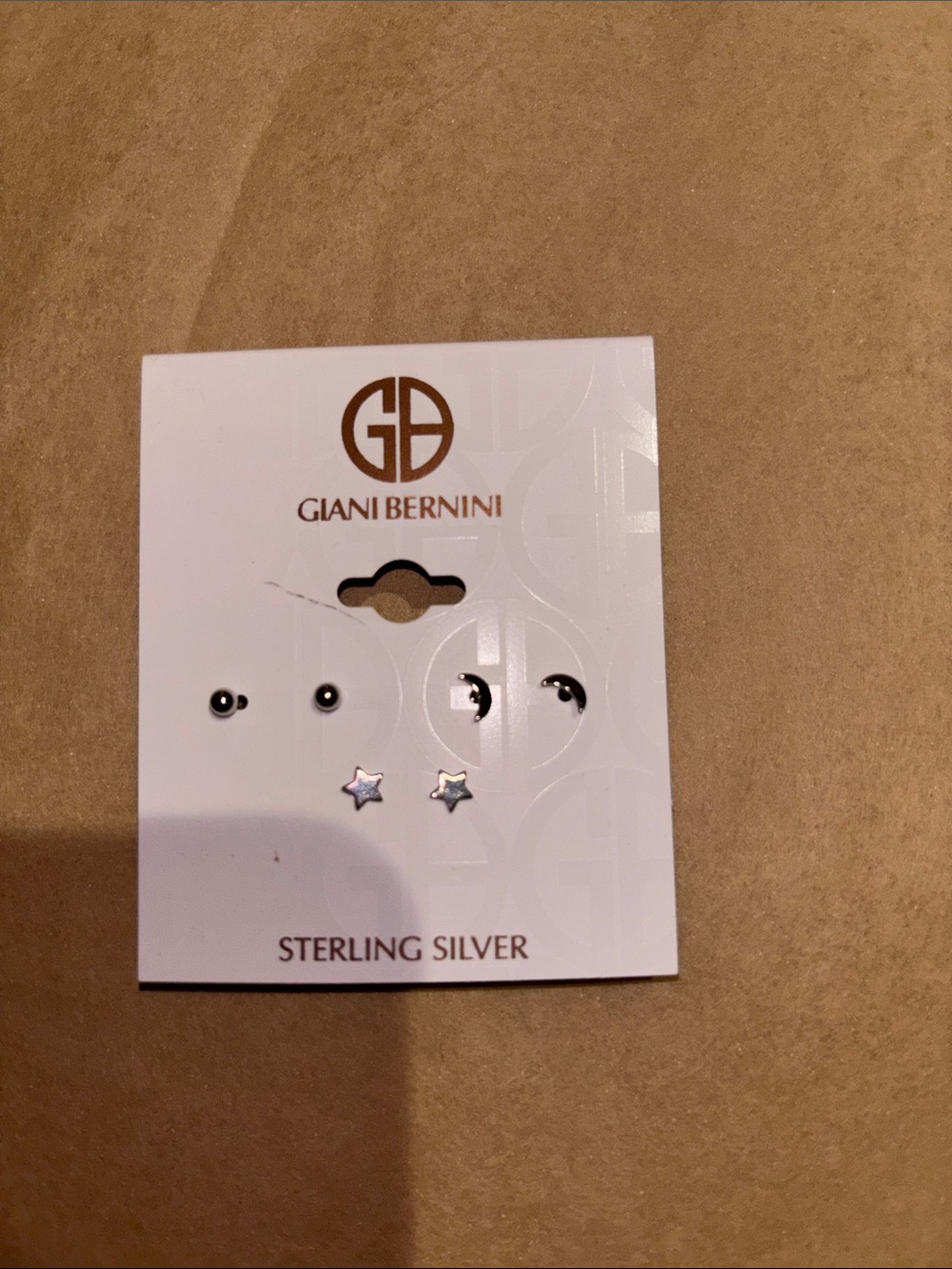 Giani Bernini Sterling Silver Mixed Stud Earring Set - Silver
